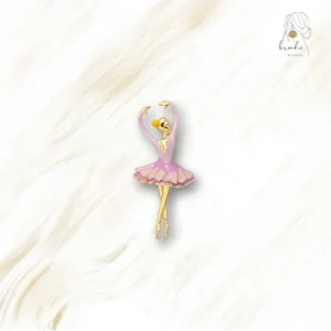 Broche Danseuse Doré