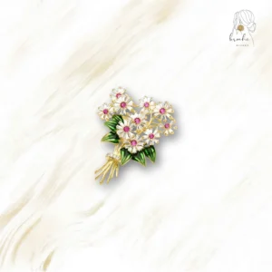 Broche De Luxe Abondance Florale