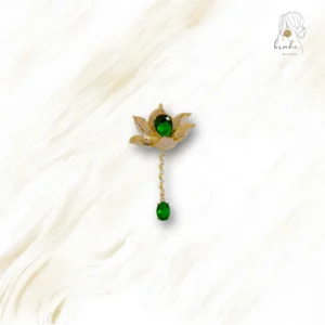 Broche De Luxe Fleur Stylisée