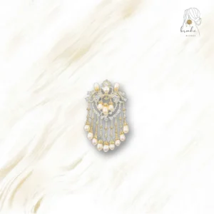 Broche De Luxe Harmonie Perlée