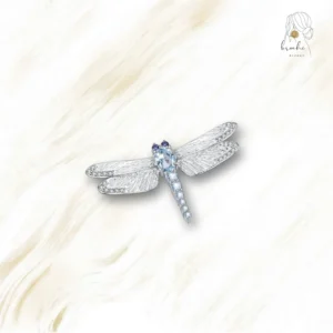 Broche De Luxe Libellule Enchantée