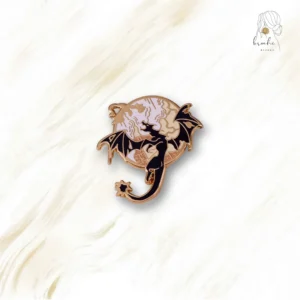 Broche Dragon Tenebreux