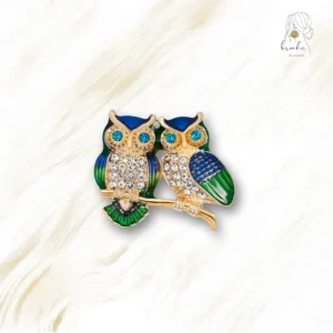 Broche Duo D'Hibou