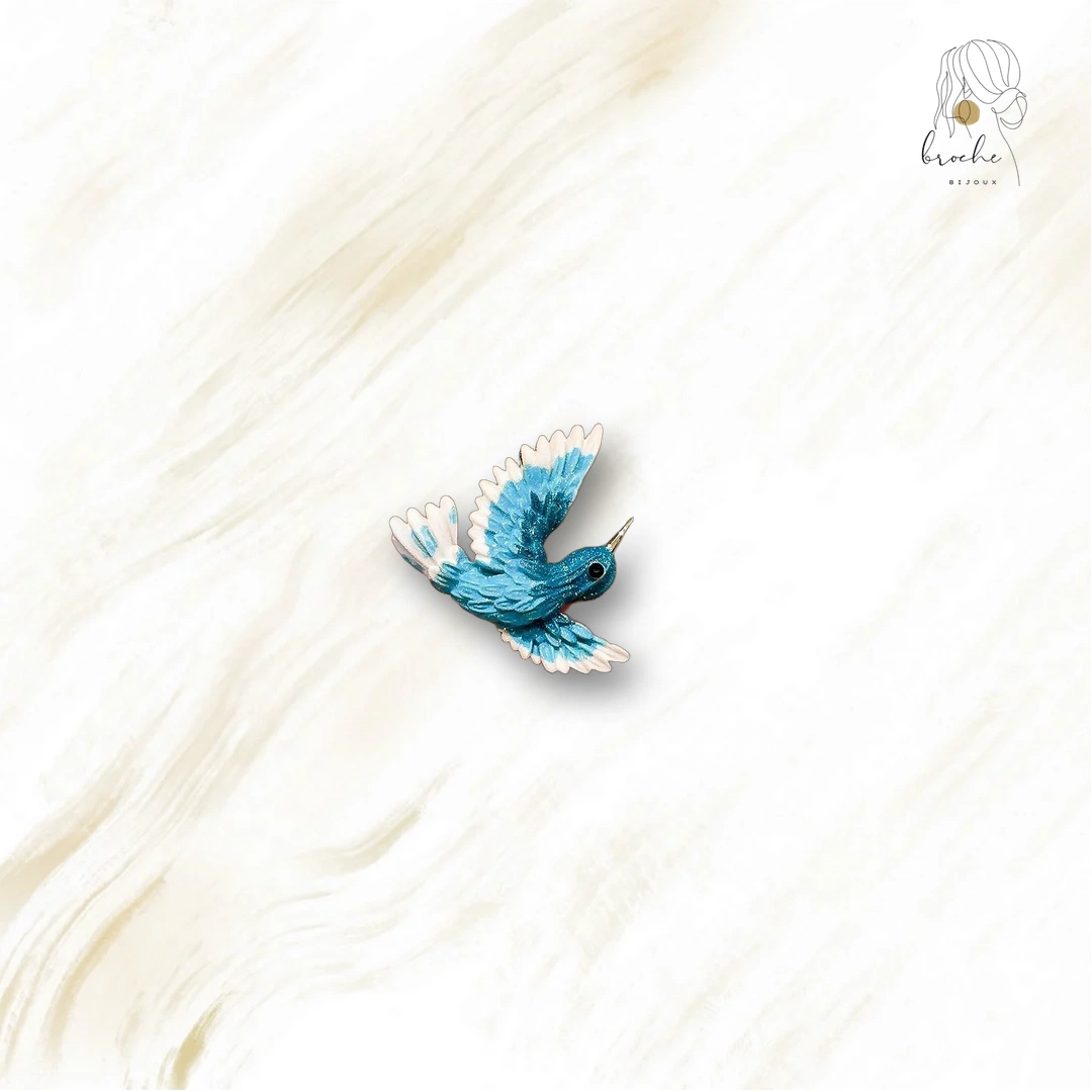 Broche En Forme D'Oiseau