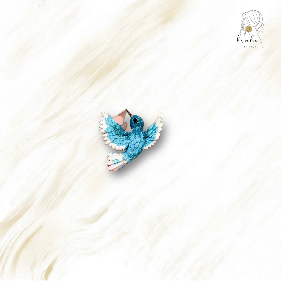 Broche En Forme D'Oiseau