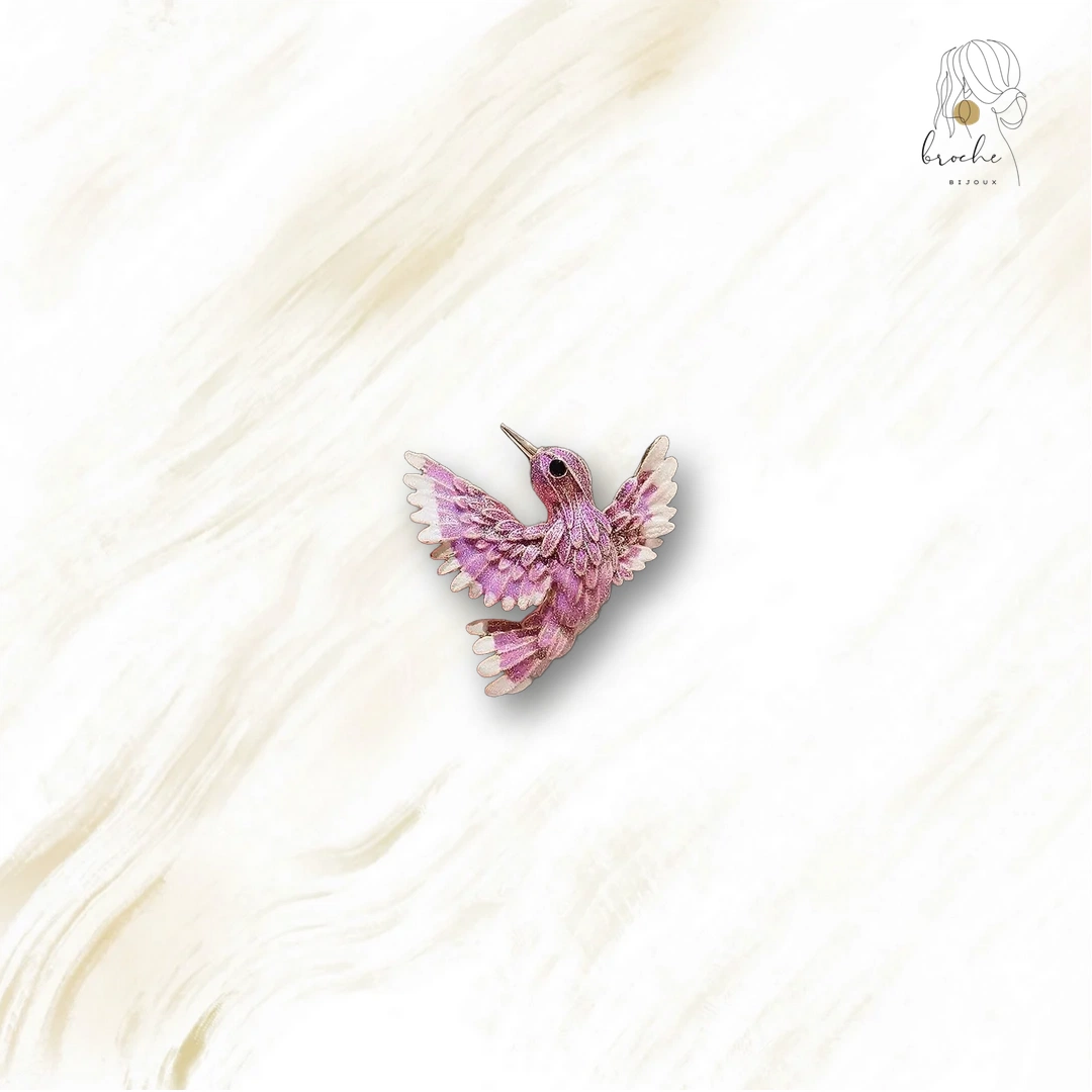 Broche En Forme D'Oiseau