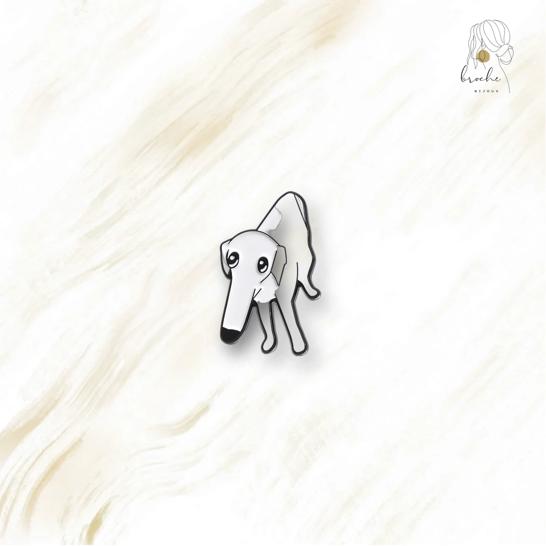 Broche En Forme De Chien
