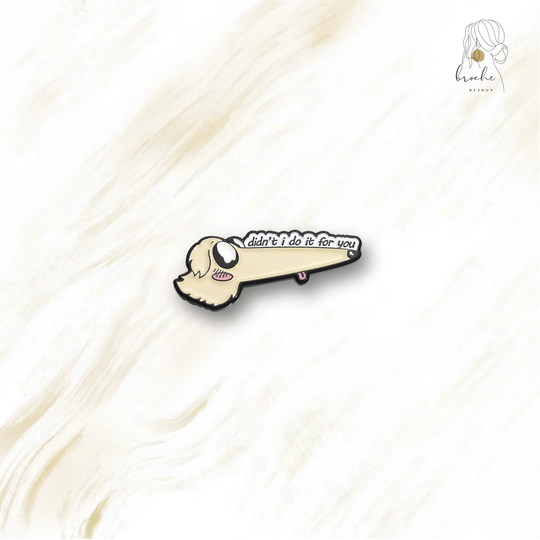 Broche En Forme De Chien