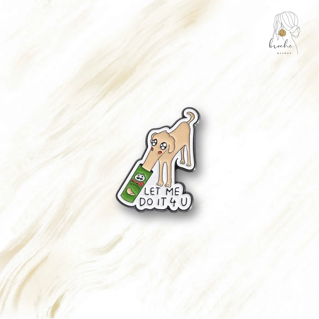 Broche En Forme De Chien