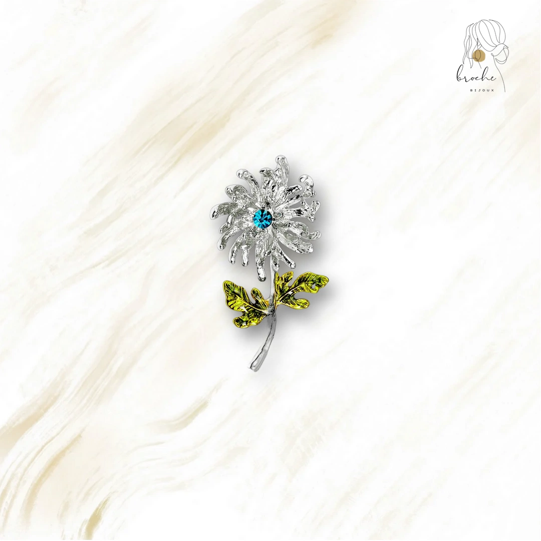 Broche En Forme De Fleur