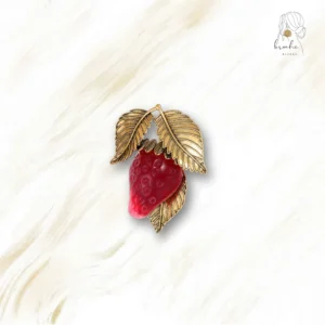 Broche En Forme De Fraise