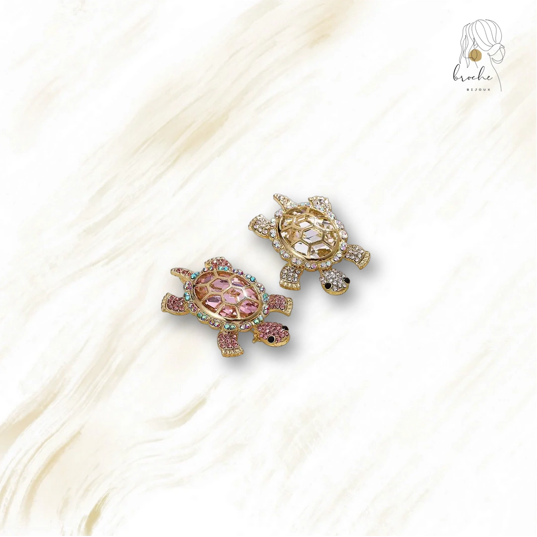 Broche En Forme De Tortue
