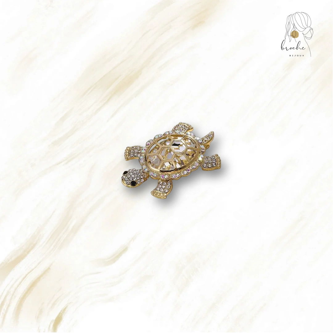 Broche En Forme De Tortue