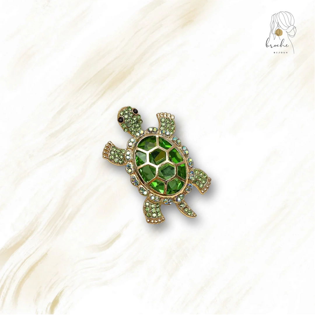 Broche En Forme De Tortue