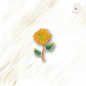 Broche Fleur En Forme De Gerbera