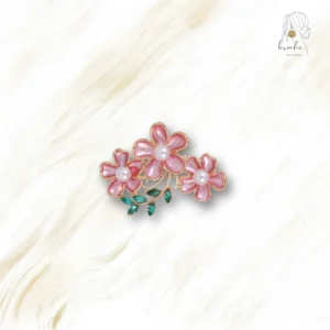 Broche Fleur Perle