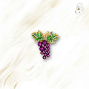 Broche Grappe De Raisin Original
