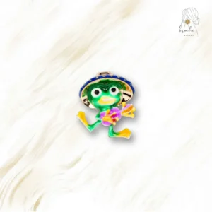 Broche Grenouille Artiste