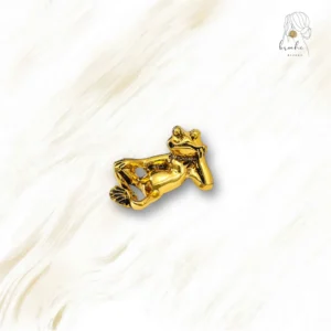 Broche Grenouille Doré
