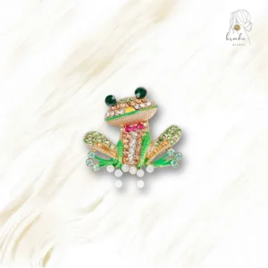 Broche Grenouille Luxueux