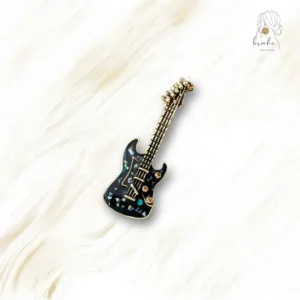 Broche Guitare Art Déco