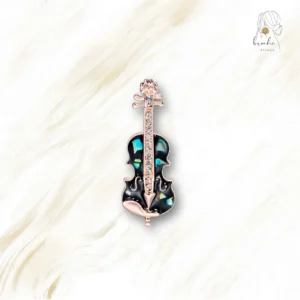 Broche Guitare Style Ancien