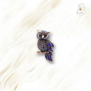 Broche Hibou Antique