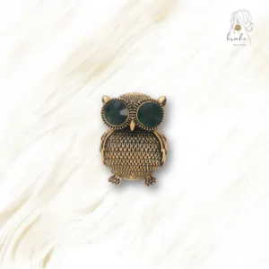 Broche Hibou Gourmand