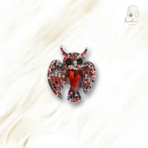Broche Hibou Strass