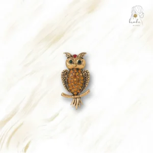 Broche Hibou Style Ancien