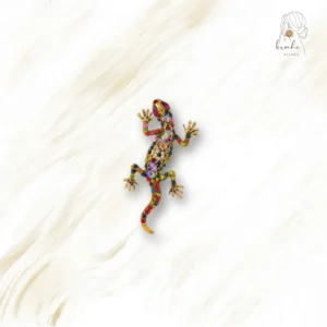 Broche Lézard Art Nouveau