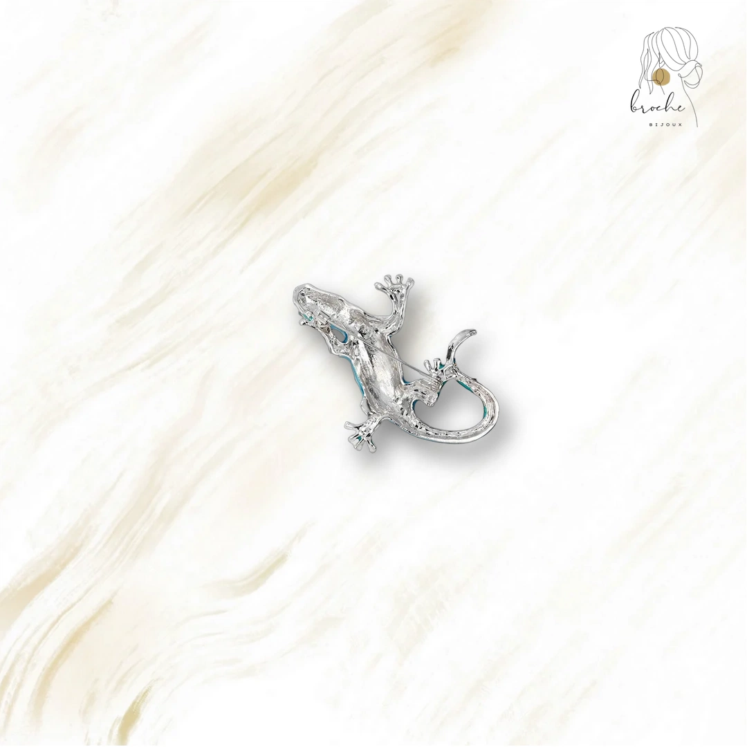 Broche Lézard Style Gecko