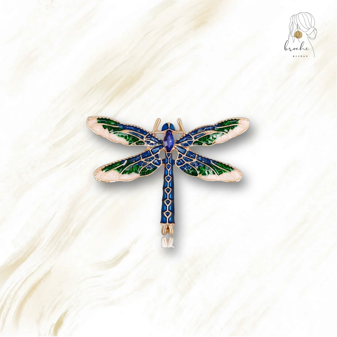 Broche Libellule Moderne