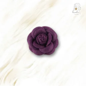 Broche Mariage En Tissu Et Soie