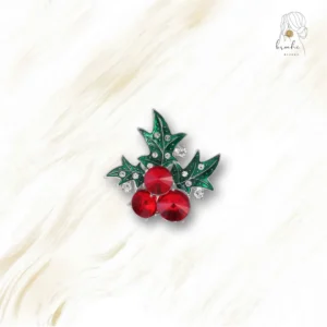 Broche Noël Strass