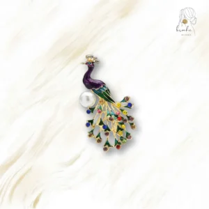 Broche Oiseau Mille Feux