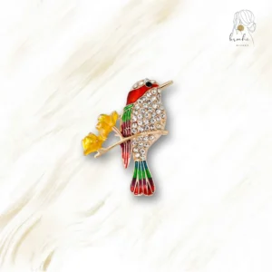 Broche Oiseau Rêveur