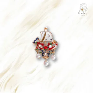 Broche Original Bateau Flottant