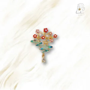 Broche Original Maison Sur Fleuve