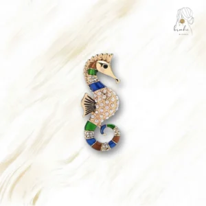 Broche Originale Hippocampe