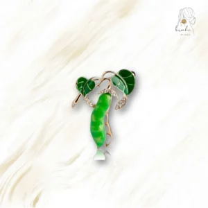 Broche Originale Petits Pois