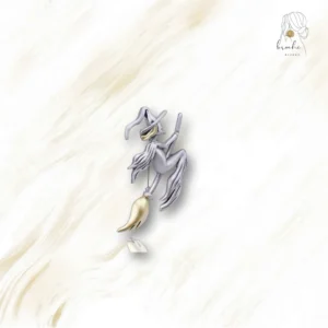 Broche Originale Sorcière Et Son Balai