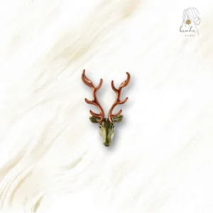 Broche Originale Tête De Cerf