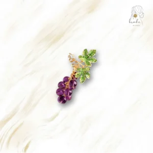 Broche Originale Vigne Raisin