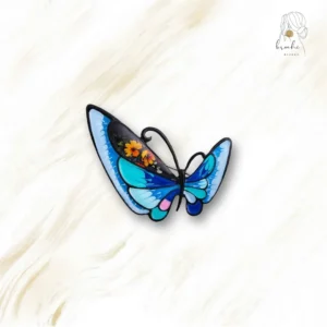 Broche Papillon Aquarelle