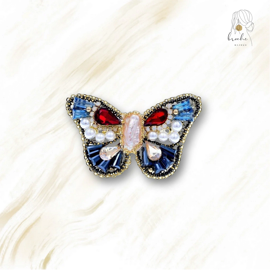 Broche Papillon Cocorico Chic