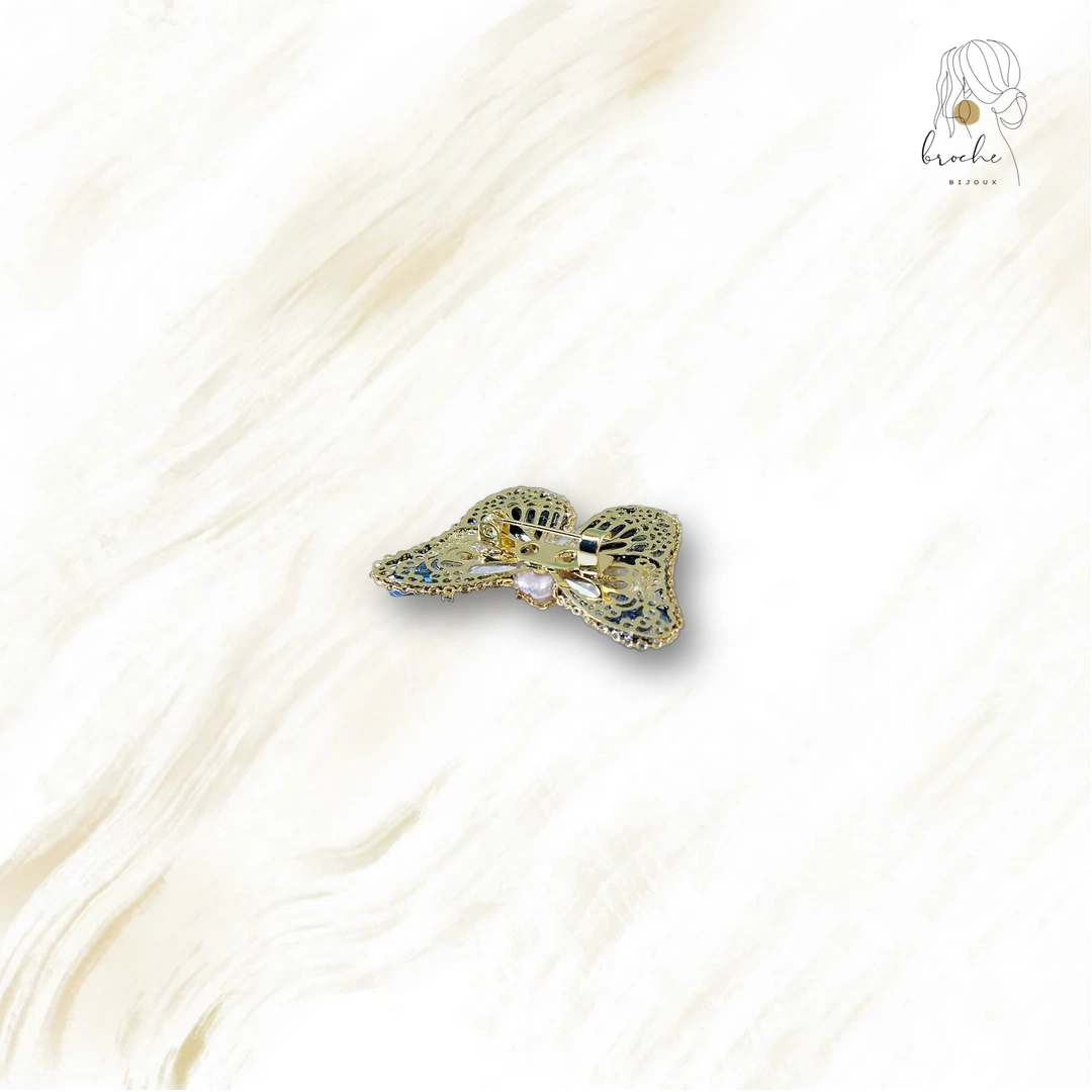 Broche Papillon Cocorico Chic
