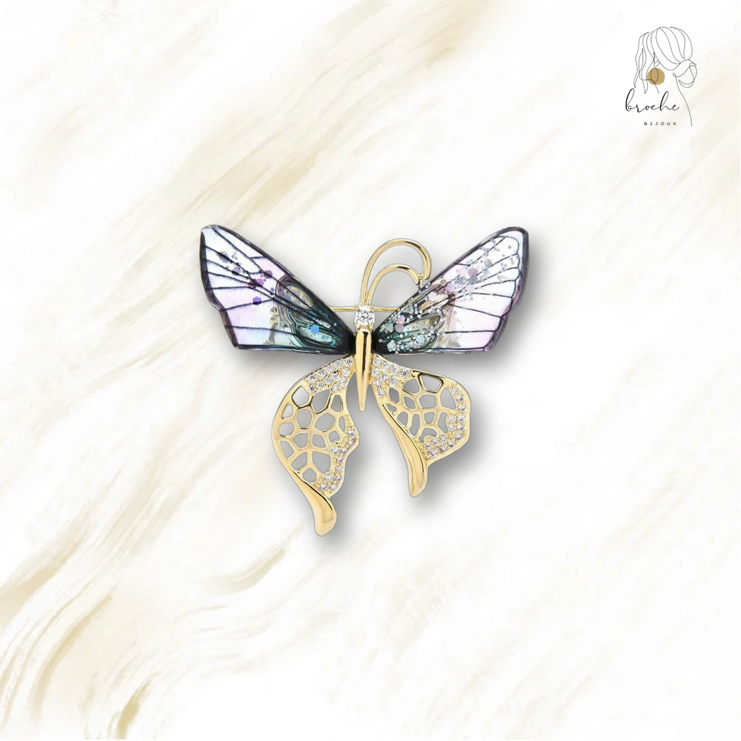 Broche Papillon Euphoria
