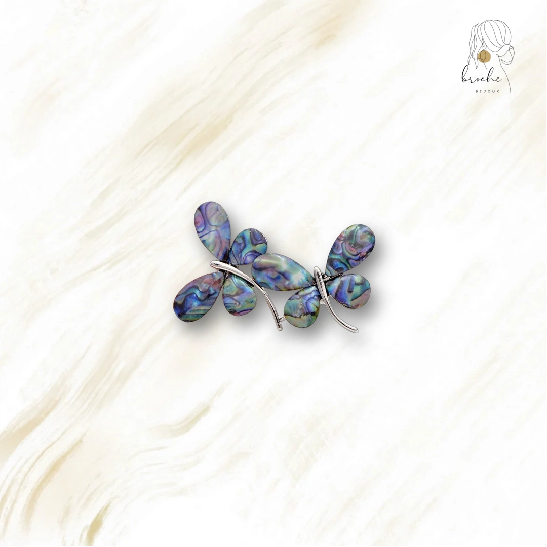 Broche Papillon Tandem