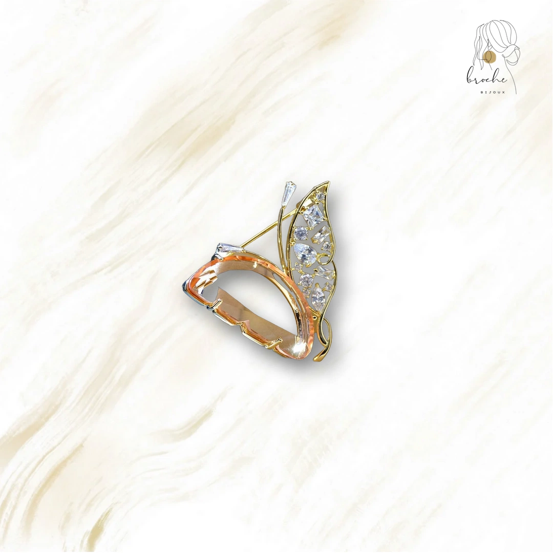 Broche Papillon Unspoiled Perfection